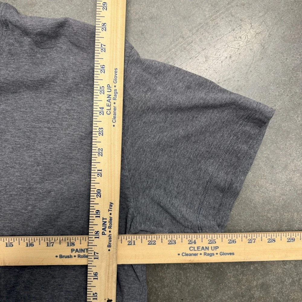 Banana Republic Basic Crew T-Shirt Mens XL Gray Cotton Short Sleeve RN54023